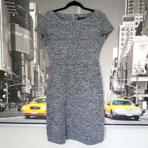 Ivanka Trump gray/black dress, size 8